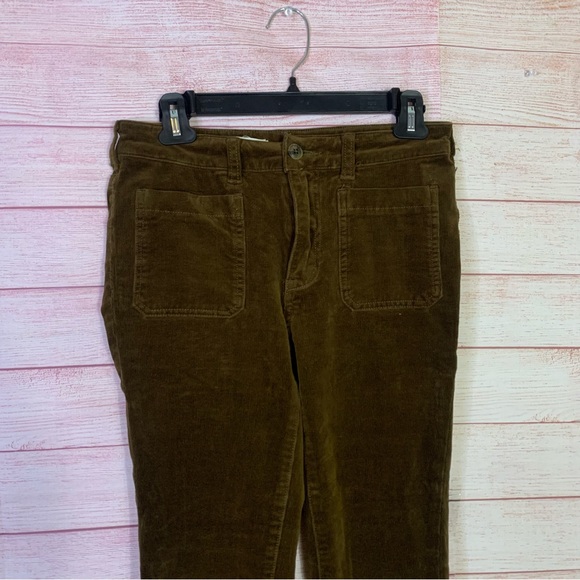 Pilcro and the Letter Press Brown High-Rise Skinny Corduroy Pants Size 27 - Picture 3 of 9